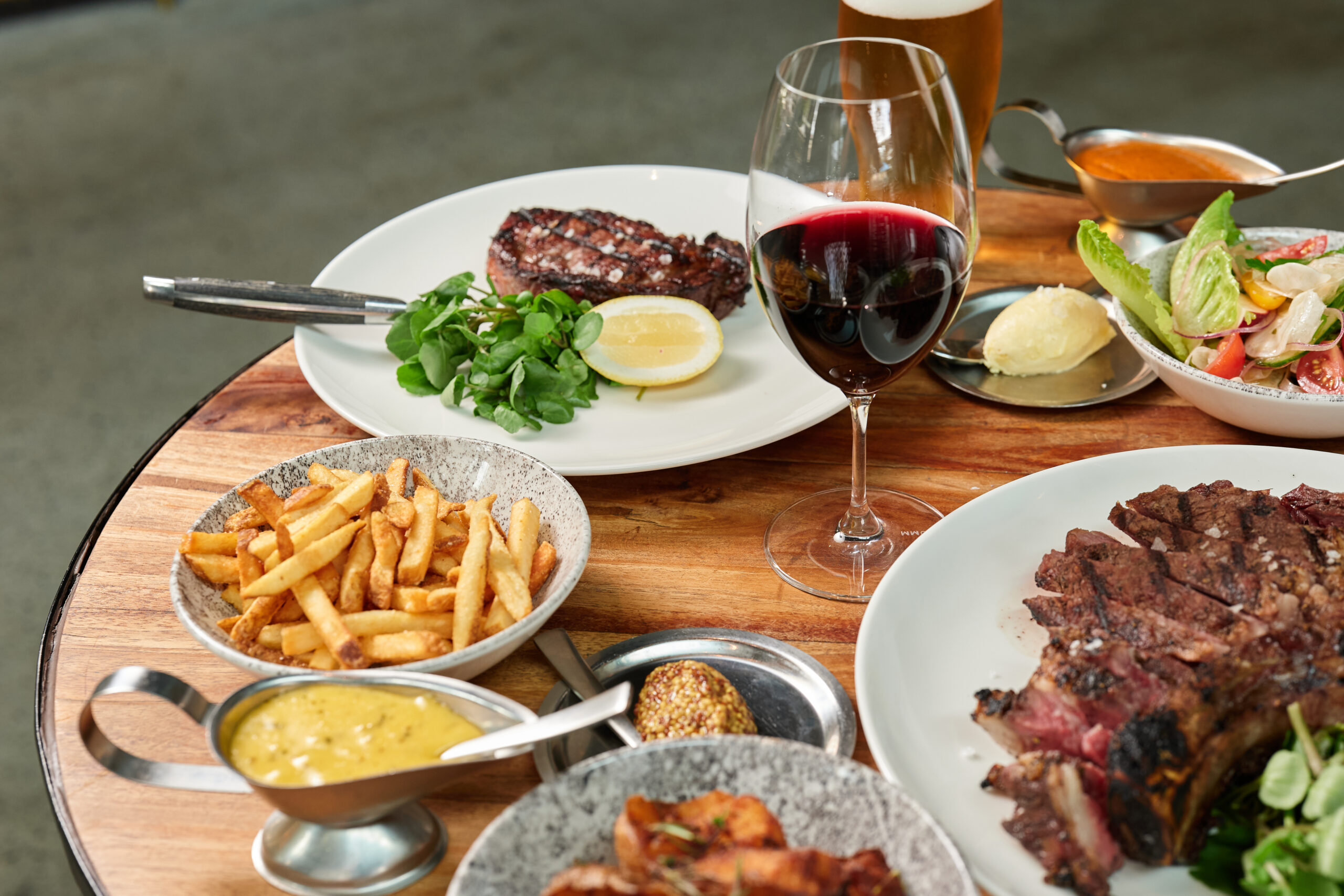 Steak Day in Market Grounds Perth Australia