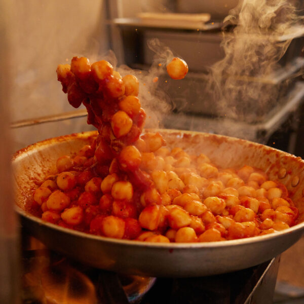 SSM Gnocchi Gnocchi tossing in pan