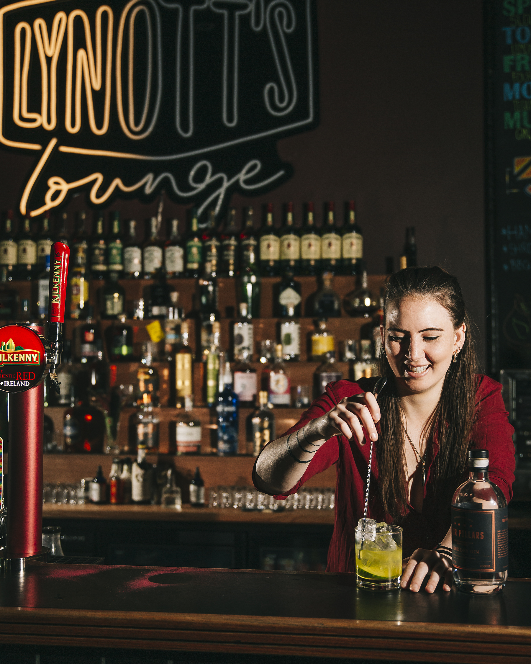 Dennis Cometti at Lynott’s Lounge